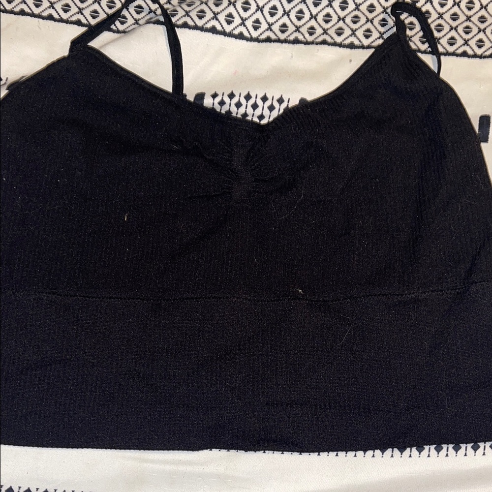 No Boundaries Black Crop Top